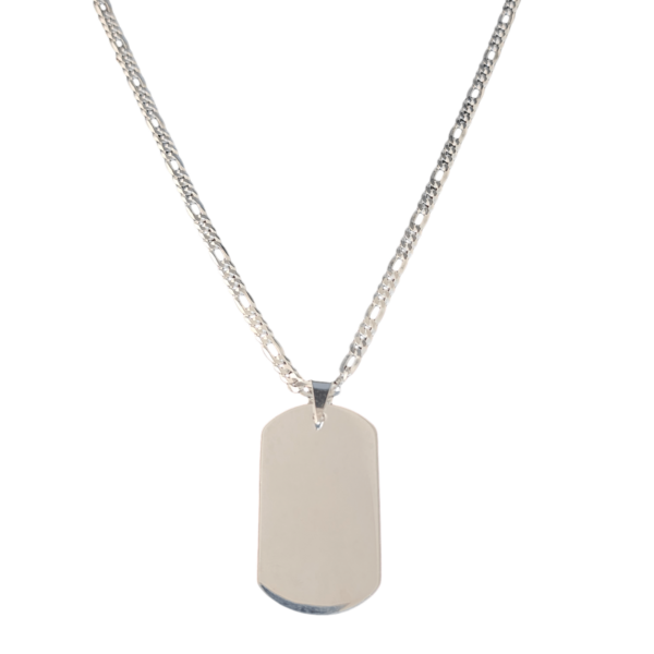 Collar Placa Militar